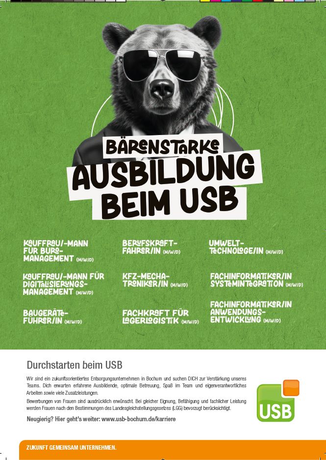 USB Bochum Anzeige