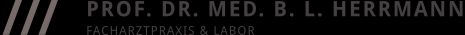 Prof. Dr. Med. B. L. Hermann Logo